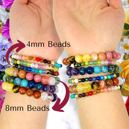 Chakra Zodiac Crystal Bracelet